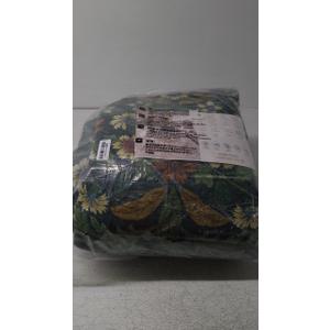 8x10 Washable Area Rug for Living Room, Large Vintage Dark Green Floral Rugs, Soft Non-Slip Stain Resistant Boho Lightweight Carpet for Bedroom Dining Room Nursery Home Office