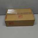 Wood Beaded Mini Chandelier Farmhouse Bohemia Semi Flush Mount Ceiling Light Rustic 3-Light Ceiling Lighting Fixtures for Bedroom Dining Nursery Room Girl Room Hallway, White, Dia 15 Inch