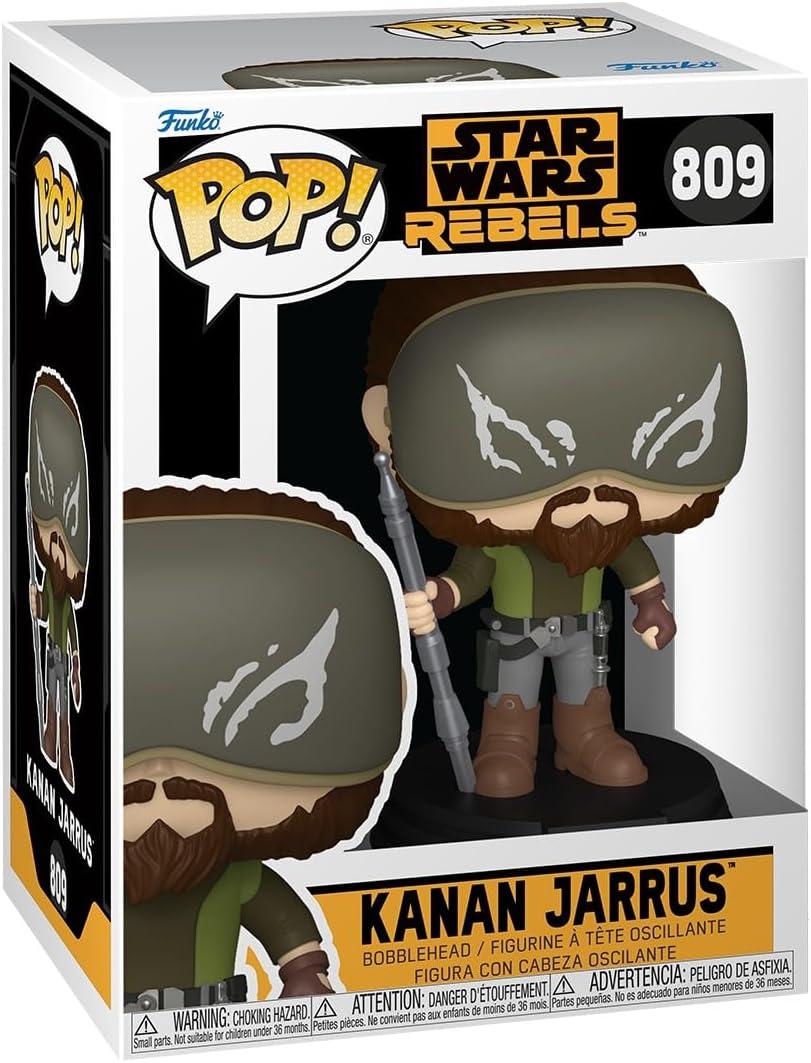 Funko Pop! Star Wars: Rebels - Kanan Jarrus - Collectable Vinyl Figure - Gift Idea - Official Merchandise - Toys for Kids & Adults - Star Wars Fans - Model Figure for Collectors and Display