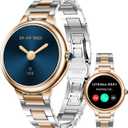 SOUYIE 2026 Luxury Smart Watch for Women, 1.19" AMOLED Display, DA GPT Smartwatch, Heart Rate, Sleep Monitor, 107 Sports Modes Fitness Tracker, Compatible with iOS & Android (Gold)