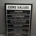 3 Pieces Inspirational Canvas Wall Art Millionaire Mindset 60" W x 28" H