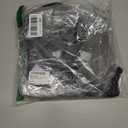 Michael Kors mens Hudson Flat Crossbody (One Size, Light Gunmetal-hardware/Black)