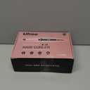 Ufree 5 in 1 Curling Iron with Interchangeable Ceramic Barrels (0.35"-1.25"), Curling Wand Set with Flat Iron Hair Straightener, Instant Heat Up, Dual Voltage Hair Curler, Gifts for Women (Rose Gold)