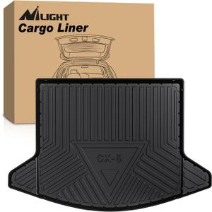 Nilight Cargo Mats for Mazda CX5 CX-5 2017 2018 2019 2020 2021 2022 2023 2024 2025 All Weather Protection Heavy Duty Cargo Liners