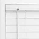 DEZ FURNISHINGS 2" Cordless Flat Slat Venetian Blind, 35.5" W x 64" H, White