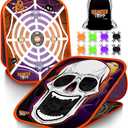 Swooc Games - Haunted Toss | Halloween Games for Kids | 2-in-1 Bean Bag Toss Game | 5-Second Setup | Spooky Halloween Party Games for Kids | Fall Bean Bag Toss Cornhole | Carnival Party Activities