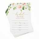50 Trendy Watercolor Floral Invitations and Envelopes (Large Size 5x7) - Birthday Party, Wedding Invitation, Bridal Shower, Engagement, Rehearsal, Retirement, Baby Shower - Any Occasion (50 Pack)