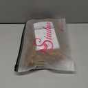 5pcs Disco Costume Set with 70s 80s Disco Wigs, Glasses, Moustache, Chain Necklace & Wig Cap, Short Curly Hair Afro Mens Wig for Retro Dance Parties, Halloween(Blonde Mixed Brown)