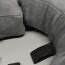 Sponge Core Dog Cone, Inflatable Dog Cone Collar Alternative, Dogs Donut Collar After Surgery, Soft Cone for Large Medium Small Dogs to Stop Licking, No Inflation Required, Clear View(Size 7, Gray) (Size 7(Neck: 18.0"- 20.0"))