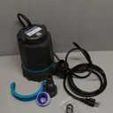 Aquastrong Sump Pump 1 HP 4500 GPH Submersible Water Pump Thermoplastic Portable Utility Pump High Flow Water Removal for Swimming Pool Garden Pond Basement Window Wells with 10ft Long Power Cord