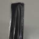 2 Pack Flexible Kitchen Stove Gap Covers, Silicone Gap Fillers Between Counter and Stovetop, Oven, Washer, Dryer, Easy to Wipe, Food Grade (Black, 21 Inches)