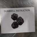 FITPLAM Adjustable dumbbell set,20/35/45/55/70/90lbs Free Weights set with upgraded nut, 5 in 1 Weight Set Used as Kettlebells, Barbell, Push up Stand, Fitness Exercise for Home Gym Suitable Men/Women