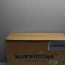 Enclosed Stainless Steel Cat Litter Box with Lid Extra Large Litter Box for Big Cats XL Metal Litter Pan Tray with High Wall Sides Enclosure, Non-Sticky, Anti-Leakage, Easy Cleaning (6" Deep Light Grey)