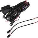 Car Lights Flash Strobe Controller Waterproof LED Flasher Module for Automotive 12V 21W Brake Light Universal 15x5x5cm Black 1 Pcs