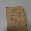 Gulex Salt and Pepper Grinder Set, Pepper Mill, Sea Salt Shaker Grinder Refillable, Adjustable Coarseness, Stainless Steel with Ceramic Rotor(Seasoning not included)