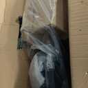 Drive Medical Blue Streak Lightweight Foldable Wheelchair - Enhanced Mobility Support - Durable Construction - Padded Comfort - Swing-Away Leg Rests - Desk Arms - Blue/Black - 18 Inch Seat