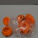 LOMIMOS 12pcs Halloween Day Mini Black Cauldron,Multi-purposed Plastic Candy Holder with Handle for Decoration Party Favors