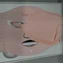 INIA Red Light Therapy Mask for Face 4 Light Modes with 850nm NIR, Red & Blue LED Light Therapy, 2600mAh Rechargeable LED Face Mask for Radiant Glow at Home, Pink