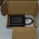 Master Lock Black Outdoor Key Lock Box with Push Buttons to Hide a Key, Easily Set, Share, and Change Combination for Tenants, Guests, Clients, Move Between Listings, 5422E