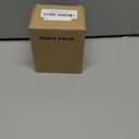 Rohome Vintage Small Alarm Clock with Night Light, Pink, Quartz Movement, Battery Operated, Non-Ticking, Decorative, for Bedside Table, Desk, Kitchen, Bedroom