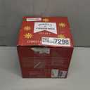 Christmas Lighted Gift Boxes, Pre-lit Lights Gift Boxes Set of 4, Light up Present Boxes Set Battery Operated with Different Sizes for Holiday Indoor Outdoor Decorations(Warm White)