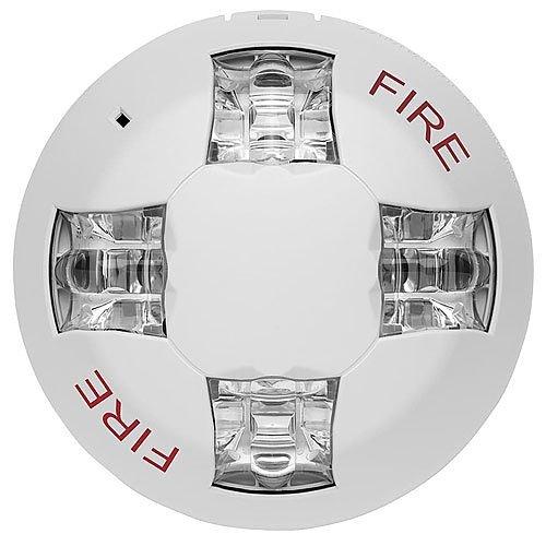 Kidde EGCVWF Genesis Ceiling Strobe, 15-115cd, White, FIRE Marking