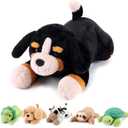 Bernese Mountain Dog Weighted Stuffed Animals - 28 Inch 5.0 Pounds Weighted Plushies Dog Stuffed Animal - Large Plush Pillow - Cute Plush Toy Gift for Kid & Adults (28" 5.0 lbs)