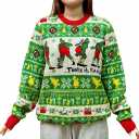 Ugly Christmas Sweater – Ugly Knitted Sweaters - Xmas Knit Sweatshirt for Men, Women - Gifts for Christmas