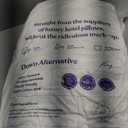 FluffCo Down Alternative Pillows King Size Set of 2 - King Bed Pillows for Sleeping - Made in USA - Cooling Surface and Machine Washable for Side, Back, and Stomach Sleepers