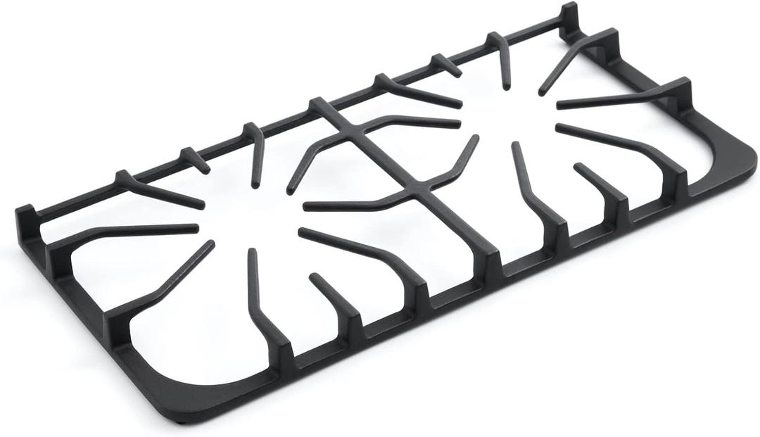 Allstare 807327101 Burner Grate Replacement for Frigidaire Stove Parts Kenmore Gas Range Cooktop Grate 20x9.6'' Frigidaire Stove Top Cast Iron Side Grate FFGF3054TBA FGGF3035RFA Surface Burner Rack