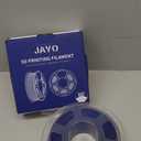 JAYO Dual Color Matte PLA 3D Printer Filament 1.75mm, BlackBlue TwoTone PLA, Matte Finish Hides Layer Lines, ±0.02mm Accuracy, 1.1kg (2.42 lbs) Spool, Fit Most FDM Printers