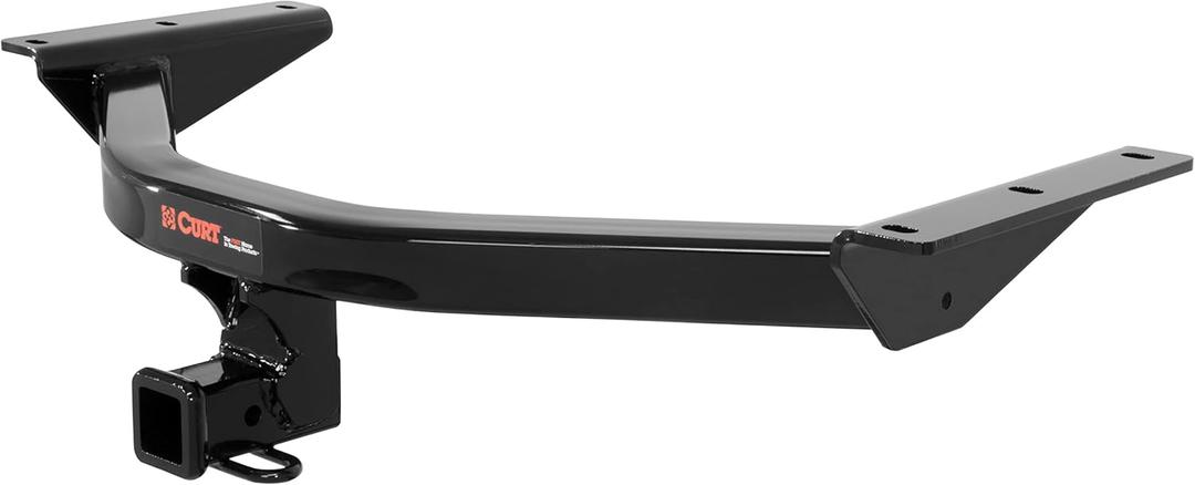 CURT 13146 Class 3 Trailer Hitch, 2-Inch Receiver, Fits Select Honda Pilot, Acura MDX, GLOSS BLACK POWDER COAT