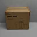 Qcen Juicer Machine, 800W Centrifugal Juicer Extractor with Wide Mouth 3” Feed Chute for Fruit Vegetable, Easy to Clean, Stainless Steel, BPA-free (Black)