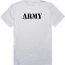 Rapiddominance America Basic Tees (White, M)