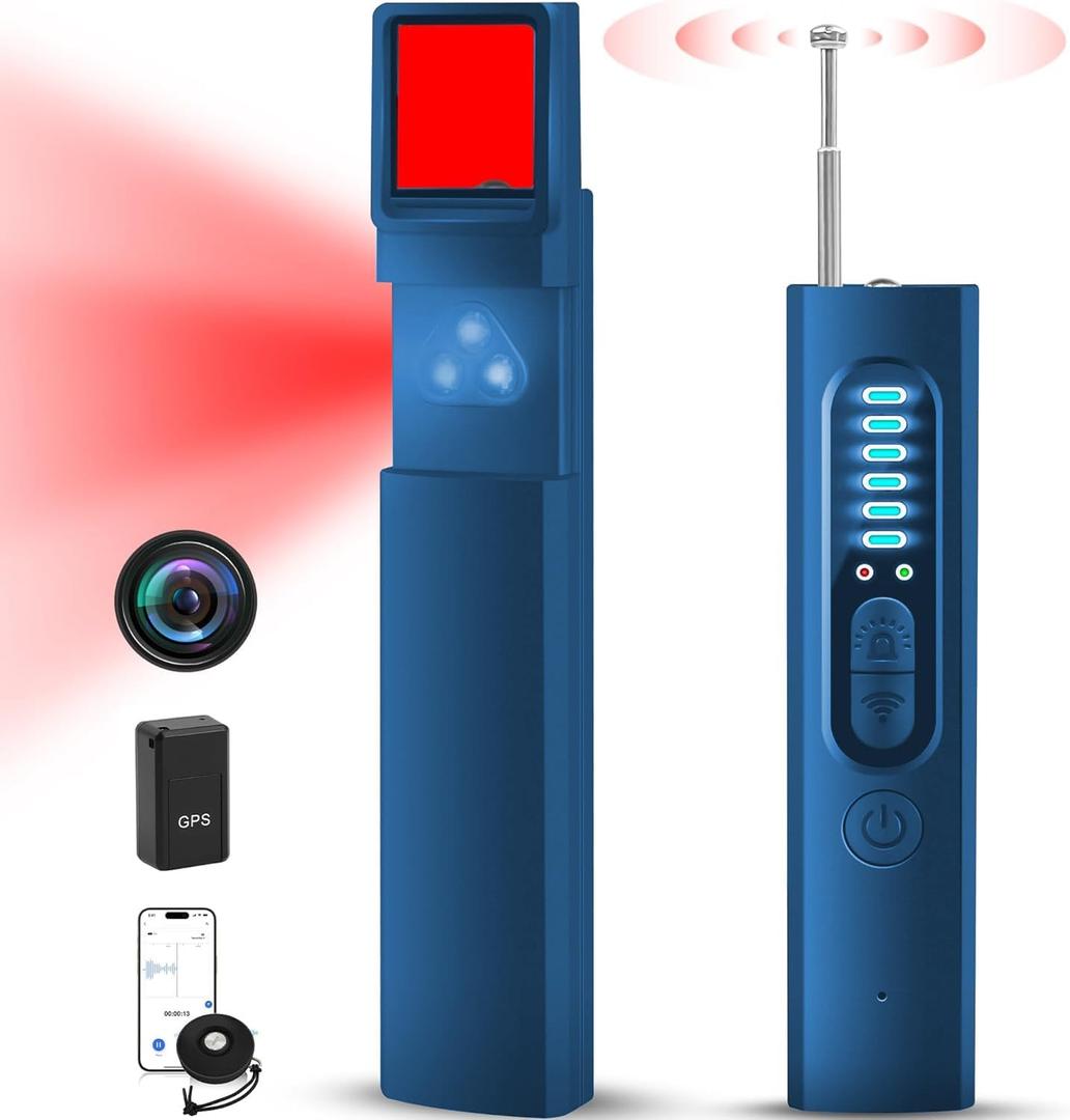 Hidden Camera Detectors for Travel, 2025 Upgraded Camera Detector (Blue)