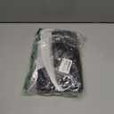 Merchandise Bags 100 Black 9"x12" Size 1.5Mil Thick With Handles