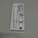 Nose Hair Trimmer for Women and Men, 3-in-1 Electric Facial Hair Removal Rechargeable Portble Waterproof Face Shaver Razor for Nose Ear Eyebrow Peach-Fuzz Lips Chin FT3001