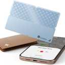 2025 [Apple MFi Certified] (iOS Only) Bluetooth Tracker Smart Card for Apple Find My iPhone Wallet GPS Tracker, 5-10 Years Staying Power, Keys Finder and Item Locator for Keys, Bags, Passport