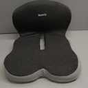 Reenly Buttocks Cushion for Office Chair Memory Foam Seat Pad for Butt Support Tailbone Relief Ergonomic Chair Cushion for Home Car Travel or Work (Classic Grey)