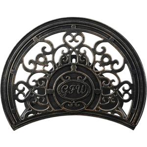 GOFORWILD Garden Hose Holder made of Stainless Cast Aluminum, Decorative Hose Butler Sturdy Water Hose Rack, Durable Wall Hose Hanger, Holds 125-Feet of 5/8-Inch Hose, Hose Reel, 7005