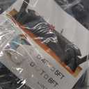 Obstal 6 Pack Stretch Spandex Table Covers for 6 Foot Tables - 6 FT Universal Rectangular Fitted Tablecloth Protector for Wedding, Banquet, Party (Black, 72 Length x 30 Width x 30 Height Inches)