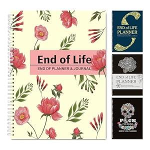 End of Life Planner Organizer Notebook, If I Die Binder Organizer, With Storage Bag for Cards, Envelopes, Photos, Im Dead Now What Planner, Final Will Arrangements Workbook Guide (Beige)