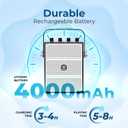 100W Powerful Voice Amplifier with 2 Wireless Microphones, Big Pro Sound Portable Speaker with Microphone, Bluetooth Speaker PA System Karaoke Machine Support BT/USB/TF Card/Aux/Guitar S99