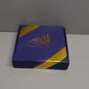 Farmhouse Oak 9" Lazy Susan Turntable Organizer for Cabinet, Round Wooden Lazy Susan Organization and Storage for Dining Table, Pantry, Kitchen, Countertop, Cupboard, Home Decor, Walnut Wood