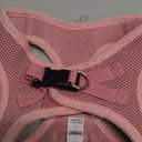 Best Pet Supplies Voyager Step-in Air Harness - All Weather Mesh, Reflective, No Pull Harness for Dogs, Cats - Secure with Hook & Loop Fastener, Buckle, Double D-Rings - Pink, S (S (Chest: 14.5 - 16"))