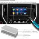 [2-PACK] Tempered Glass Screen Protector for Subaru Ascent (2019-2022), Crosstrek (2018-2023), Forester (2019-2024), Impreza (2017-2023) 6.5" Touchscreen (HD Clear)