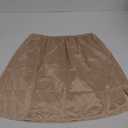 MANCYFIT Womens Half Slip for Under Dresses Satin Slip Skirt Mini Underskirt, Large