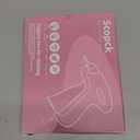 Stitch Gun for Clothes - Handheld Stitch Gun Quick Clothing Fixer - Tagging Gun - Includes 6 Needle, 1000 Black Fasteners & 1000 White Fasteners (Pink/Orange) (Purple)