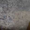 Textured Snowflake-themed Winter Wall Art