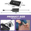 New Slim 65W Laptop Charger Fits for HP Laptop Charger USB C Computer Replacement, Envy x360/Elitebook x360/Spectre x360/Elite x2/Pavilion/Zbook/ProBook, Fast Type C Chromebook Power Cord Adapter